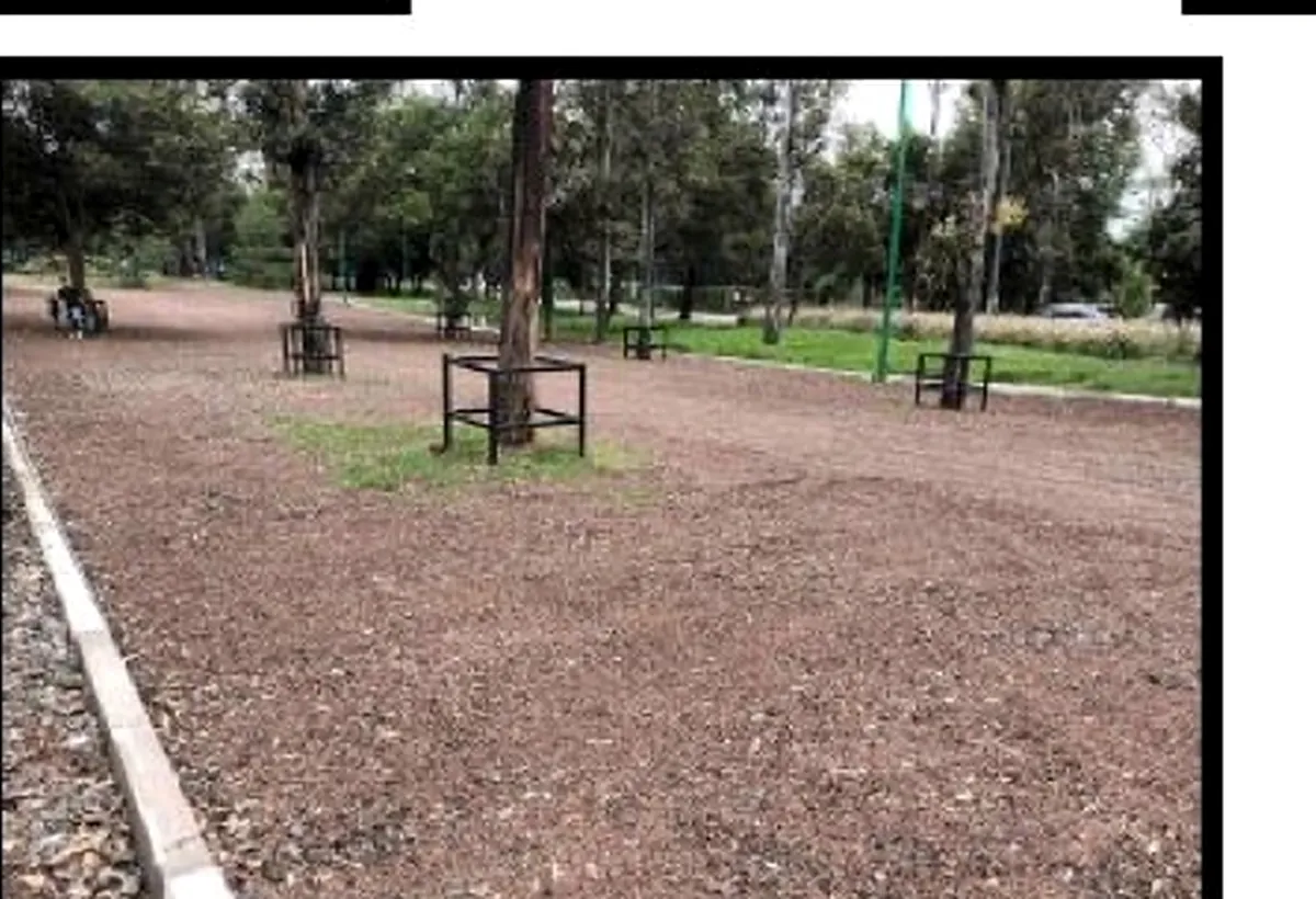 Estacionamiento Parque Lomas durante su rehabilitación